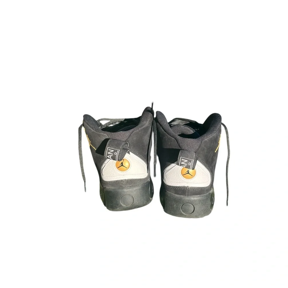 Men’s Black Gold & White Jordan Jumpman Pro Taxi High-Top size 12 - Picture 3 of 5